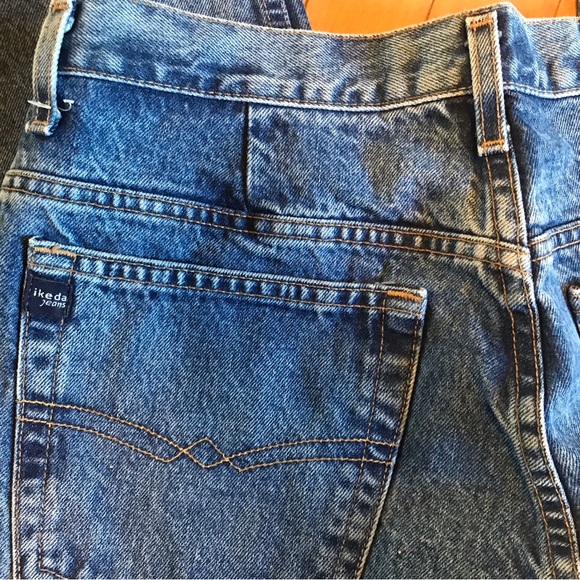Vintage Ikeda Jeans size 31 Made in Canada Unisex loose fit. Light wash - Picture 8 of 10
